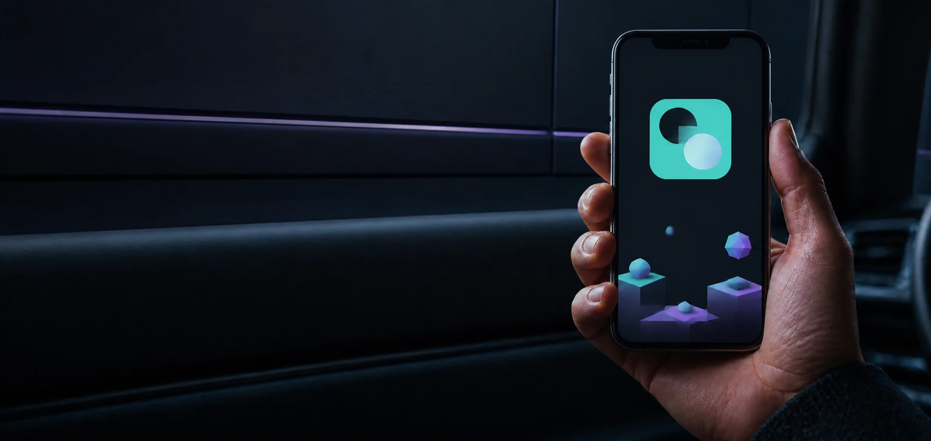 Atajo móvil en la pantalla de un celular